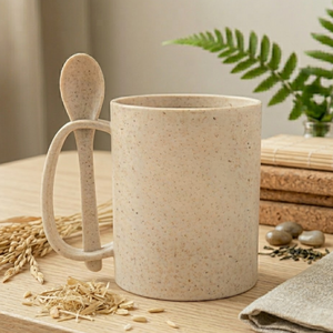 Taza Ecológica de Plástico Specologia de 300 ml, Biodegradable y Libre de BPA, Vaso Sostenible para Regalos, Diseño Minimalista, Brasil - Product Image 2
