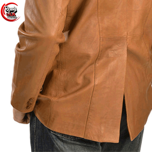 100% genuino de alta calidad estilo británico hombres Slim Fit Blazer Casual invierno negocios Blazer con forro transpirable y bolsillos - Product Image 6