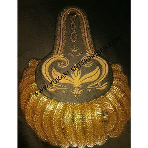 Épaulettes à franges en lingots d'or, épaulettes de cérémonie - Product Image 3