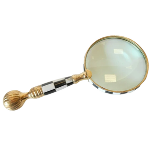 Old Theme <b>Reading</b> Book Design Magnifying Glass Vintage Brass Antique Finishing Design Solid Metal <b>Magnifier</b> Glass - Product Image 6