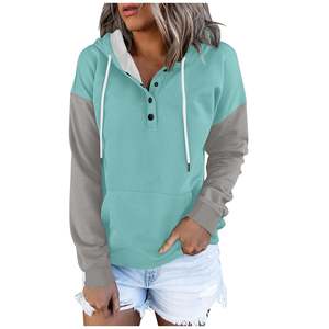 Sudadera con Capucha de Alta Calidad para Mujer, Estilo Urbano, Talla Grande, Gruesa, para Invierno, Transpirable, Antiarrugas - Product Image 3