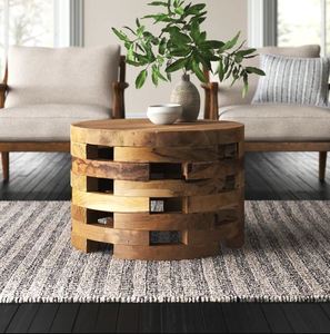 Luxurious newest modern wood coffee <b>table</b> for kitchenware office home restaurant living room garden decoration made in india - Product Image 4