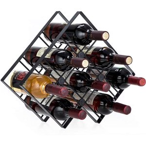 Direct Supplies Metal <b>Rack</b> Top Selling Wine <b>Storage</b> Display <b>Racks</b> Modern Counter Top Wine <b>Bottle</b> Holder Metal Wine <b>Rack</b> - Product Image 6