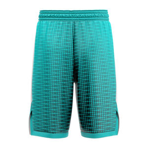 Shorts de basket-ball personnalisés entièrement personnalisés, imprimés par transfert thermique, respirants, grande taille, pour hommes, prix de gros, vente directe d'usine - Product Image 3