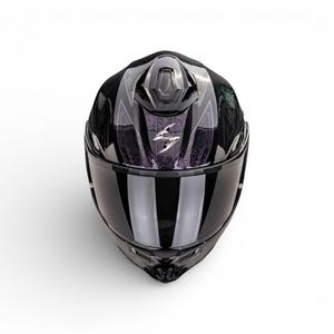 Scorpion EXO-1500 AIR Full Face Motorcycle Helmet Retro Racing Style Quick Release Closure ABS PC PP Visor XL Size New <b>Box</b> - Product Image 2
