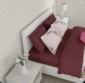 Ensemble de draps plats King Size imperméables 500TC écologiques 100% coton biologique pour les lits de maison, d'hôtel et d'hôpital - Product Image 3