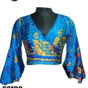 เสื้อแขนกุดโบโฮผ้าไหมถักยาวสั้นของผู้หญิงวินเทจตกแต่งด้วยริบบิ้นคอวีระบายอากาศได้ดีเป็นมิตรต่อสิ่งแวดล้อม - Product Image 1