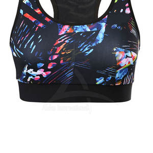 Sujetador Deportivo de Yoga para Mujer de Alta Calidad, Transpirable, de Spandex/Nailon, Sublimado, 2025, Mejor Fabricante Mayorista, Soporte Ligero - Product Image 6