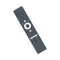 Télécommande vocale Hostrong Factory OEM ODM RC112GH pour téléviseurs intelligents LED SANSUI Caixun THOMSON SMART TECH, prise en charge de la personnalisation