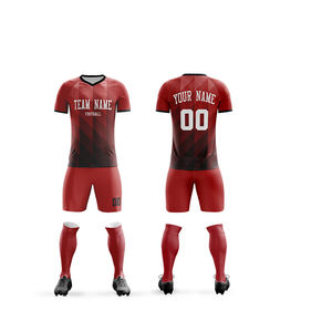 Superventas profesionales Deportes al aire libre Logotipos personalizados Uniformes de fútbol Poliéster Entrenamiento Camisetas de fútbol - Product Image 3