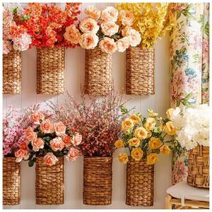 Panier mural naturel en jacinthe d'eau, fait main, panier de rangement, vente en gros, écologique, fabriqué au Vietnam - Product Image 4