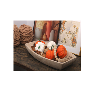 Articles de décoration en pâte en bois pour la cuisine et la maison à prix raisonnable Bol à usage décoratif de taille personnalisée pour restaurant - Product Image 3