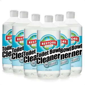 A Biodegradable, Eco-Friendly Toilet Bowl Cleaner that is Septic and Sewer Safe (32 fl. oz. / 6 pack)