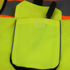 เสื้อกั๊กสะท้อนแสงแบบลำลองสำหรับฤดูใบไม้ร่วง ระบายอากาศได้ดี ช่วยให้ผู้ปฏิบัติงานมองเห็นได้ชัดเจนและปลอดภัยในทุกงาน - Product Image 6