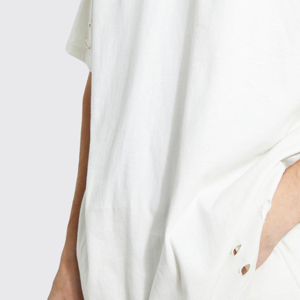 เสื้อยืดคอกลมแขนสั้นทรงหลวมใส่สบายสำหรับผู้ชายเสื้อ240gsm เปล่า - Product Image 6