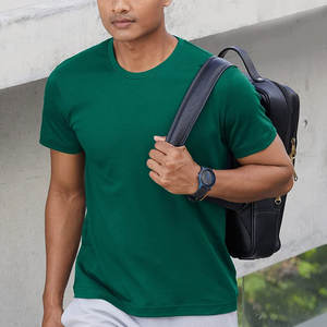 Camiseta deportiva personalizada de fábrica 100% de algodón para hombre, nueva Camiseta holgada de verano con logotipo bordado estampado con estilo - Product Image 3