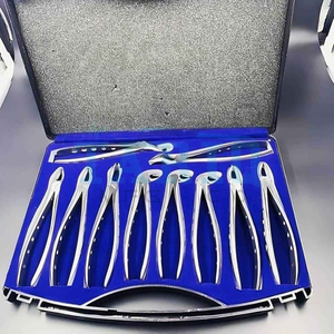 Fórceps de extracción Dental de alta calidad, Kit de 10 Uds., fórceps de dentista, instrumentos quirúrgicos dentales, instrumentos de Cirugía de ortodoncia - Product Image 6