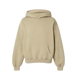Haute qualité hommes sweats à capuche sweats à capuche surdimensionnés Logo personnalisé en détresse broderie lavage à l'acide dernière conception poids lourd - Product Image 1
