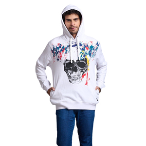 Sweat-shirts à capuche à manches longues pour hommes Leocor Sports, best-sellers, logo personnalisé, 330g, polaire imperméable, impression numérique - Product Image 1