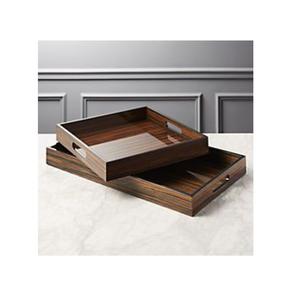 Nouvel arrivage Plateau de service en bois élégant Plateau de service pour thé et café Plateau pour vente chaude à prix raisonnable - Product Image 3