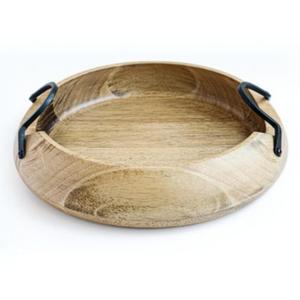 Tazón de fruta ecológico, ensaladeras decorativas, logotipo personalizado impreso, tazón de madera pura para servir para hoteles y restaurantes - Product Image 2