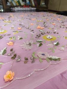 Accesorio Tejido a Mano Ecológico con Cuentas y Bordado Cruzado, Tejido de Punto Grueso y Resistente - Product Image 2