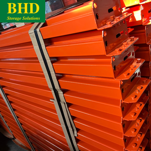 Adjustable Industrial Step Beams Powder Coated Heavy Duty Pallet <b>Racking</b> <b>System</b> Corrosion Protection 500-5000kg Capacity High - Product Image 3