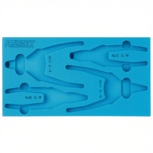 Inserto de Espuma Suave de 2 Componentes Hazet para Cajas de Herramientas - Modelo 163-124/4 - Product Image 2