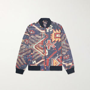 Sublimación Impreso Cremallera Estilo 2 Side Bomber Jacket para hombres Pakistán Hecho Excelente calidad Sublimación Bomber Jacket para hombres - Product Image 1