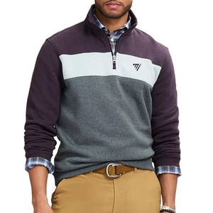 Sweat-shirt à col rond pour hommes simple à porter au quotidien sweat-shirt en tissu doux pour hommes coupe confortable sweat-shirt d'hiver pull en polaire chaud - Product Image 1