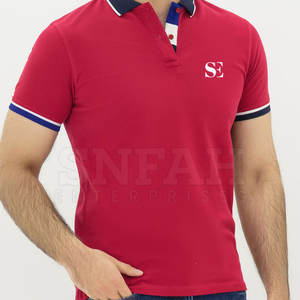 Camisas de Manga Corta para Hombre, de Algodón y Fibra de Bambú, Colores Personalizados para el Cuello, Talla Personalizada, Tela de Lona Transpirable, para Golf - Product Image 3