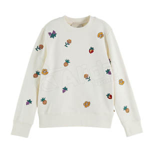 Pull-over à manches longues en coton pour hommes Sweats à capuche respirants avec broderie à motif solide Vêtements d'hiver Impression numérique - Product Image 1