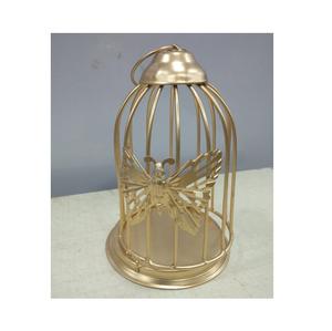 Portavelas de metal de la mejor calidad con acabado dorado para banquetes y decoraciones para grandes eventos - Product Image 1