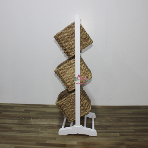 Estante de Almacenamiento Multifuncional Hecho a Mano en la Fábrica Artex Dong Thap, de Jacinto de Agua y Hierba Marina, para el Hogar, la Oficina, Exhibición, Organización y Venta al por Menor - Product Image 2