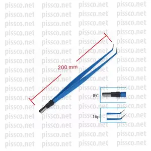 Groothandel Leverancier Pissco Voor Elektrochirurgische Jansen Bajonet Bipolaire Tang Elektrochirurgische Apparatuur 200Mm Aangepaste Verpakking