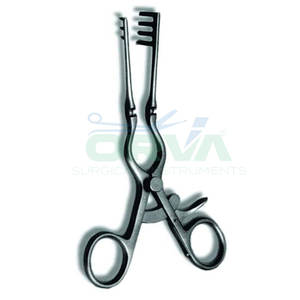 Retractor Veterinario Autoestático de Acero Inoxidable Reutilizable de Alta Calidad, ALM, con Puntas Redondeadas/Afiladas, Instrumento de Espéculo Ocular - Product Image 5