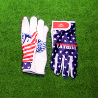 Camisetas de fútbol de estilo americano Camiseta de fútbol americano cosida auténtica barata personalizada de alta calidad con guantes