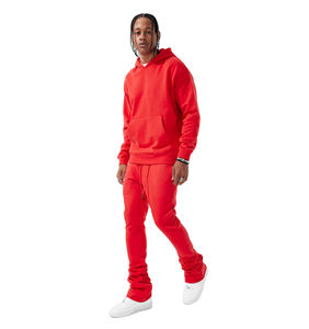 Conjuntos Deportivos Profesionales para Hombre, Pantalones Deportivos, Trajes de Dos Piezas, Sudadera con Capucha de Invierno, Pantalones Deportivos Casuales para Correr y Hacer Ejercicio - Product Image 1