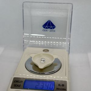 Cuentas de piedras preciosas de cuarzo blanco Natural completamente transparentes de alta calidad Forma redonda elegante - Product Image 1