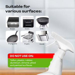 Azelit High-Efficiency Kitchen <b>Cleaner</b> | Alkaline <b>Foam</b> Degreaser for Professional Use 600ml - Product Image 5