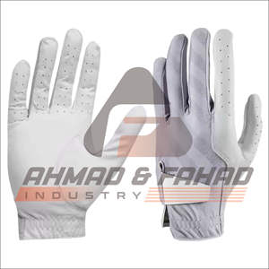 Gants de golf pour hommes de qualité professionnelle OEM en cuir de qualité supérieure nouveau style pour les joueurs adultes vente à chaud bien conçu pour une utilisation sportive - Product Image 5