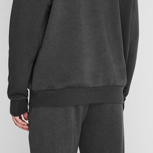 Sudadera de Manga Larga con Cuello Redondo, Básica, de Algodón, Servicio OEM, Último Diseño, Color Sólido, Sudadera para Hombre, Mezcla Ideal para Hombre - Product Image 5