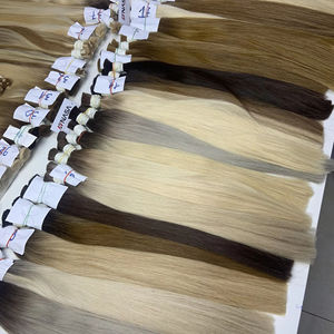 Extensions de cheveux en vrac au prix de gros fortes et sans enchevêtrement Double noyer 100 grammes toutes les couleurs 14 pouces - Product Image 1