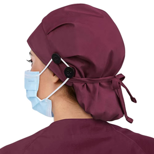 Gorro Quirúrgico Estampado para Mujer, Gorro de Dentista, Gorro de Enfermera, Uniformes Médicos para Quirófano, Impresión Digital por Sublimación - Product Image 5