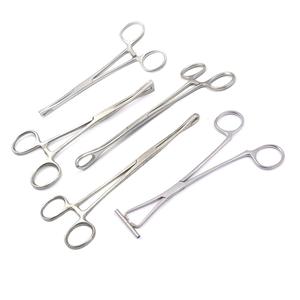 Juego de Instrumentos de Acero Inoxidable Alemán de Primera Calidad para Tatuajes Permanentes de Cejas y Piercings Corporales, 5 Piezas, Pinzas para Orejas y Nariz - Product Image 2