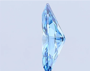 Wholesale 2.0 Carat VVS <b>Blue</b> Briant Cut Lab Grown <b>Diamonds</b> Synthetic IGI Certificate 12.77x6.97x4.21mm for Pendant Ring <b>Necklace</b> - Product Image 2