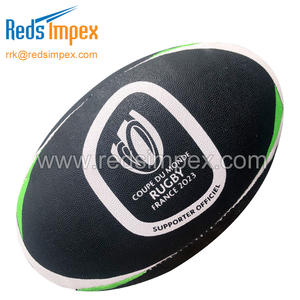 Mini Balón de Rugby Promocional Hecho de Caucho Sintético, Balón con Logotipo Totalmente Personalizable, Ideal para Eventos Corporativos y Promoción Deportiva - Product Image 1