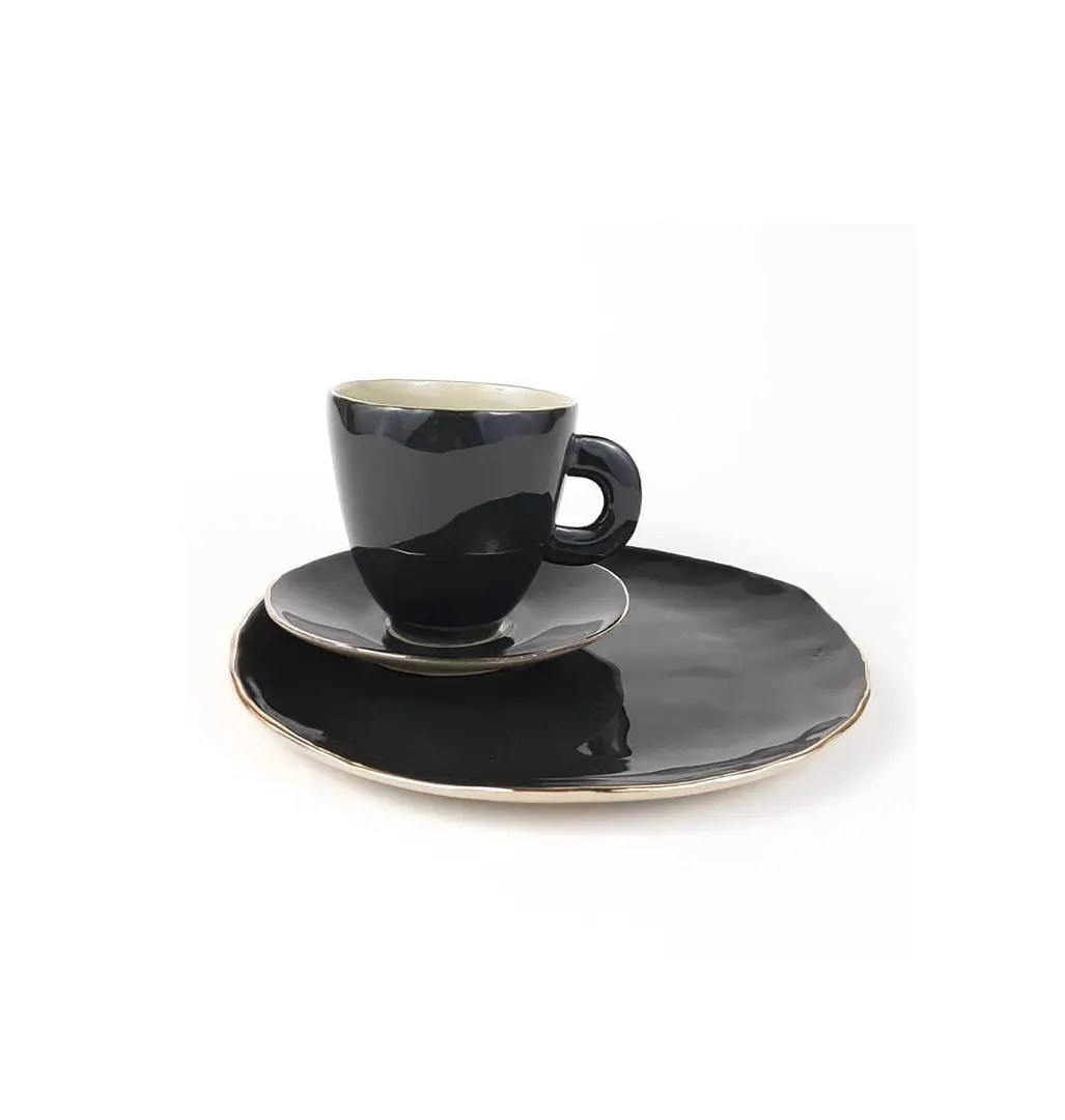 Desain unik cangkir keramik teh coaster pribadi tazze tembikar air cangkir kopi cangkir vintage untuk rumah