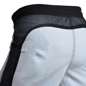 Pantalones cortos MMA de LICRA/poliéster ligeros con logotipo personalizado para hombre, ropa de artes marciales de boxeo transpirable de secado rápido, venta al por mayor - Product Image 6