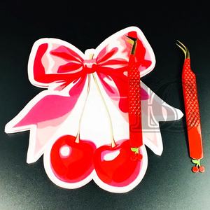 Top Vente Durable Acrylique Extensions De Cils Carreaux De Cils Nouvelle Arrivée Belle Cheery Style Cils Carreaux À Vendre Bas quantité minimale de commande Vison - Product Image 1